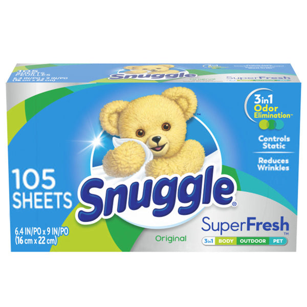 Snuggle Plus Super Fresh Dryer Sheets, Original, (105ct.)