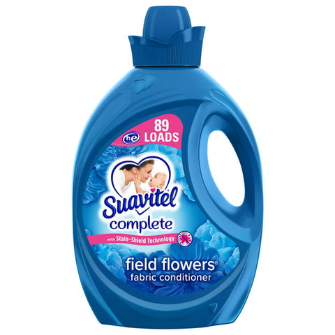 Suavitel Complete Fabric Softener, Field Flowers (105oz., 89loads)