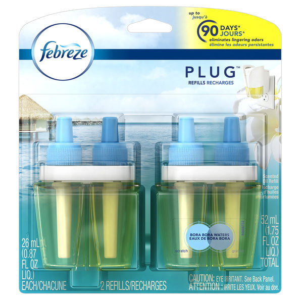 Febreze PLUG Air Freshener Refills (2 Count, 1.75 oz)