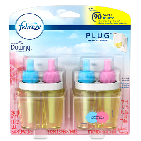 Febreze PLUG Air Freshener Refills (2 Count, 1.75 oz)