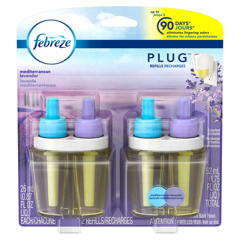 Febreze PLUG Air Freshener Refills (2 Count, 1.75 oz)