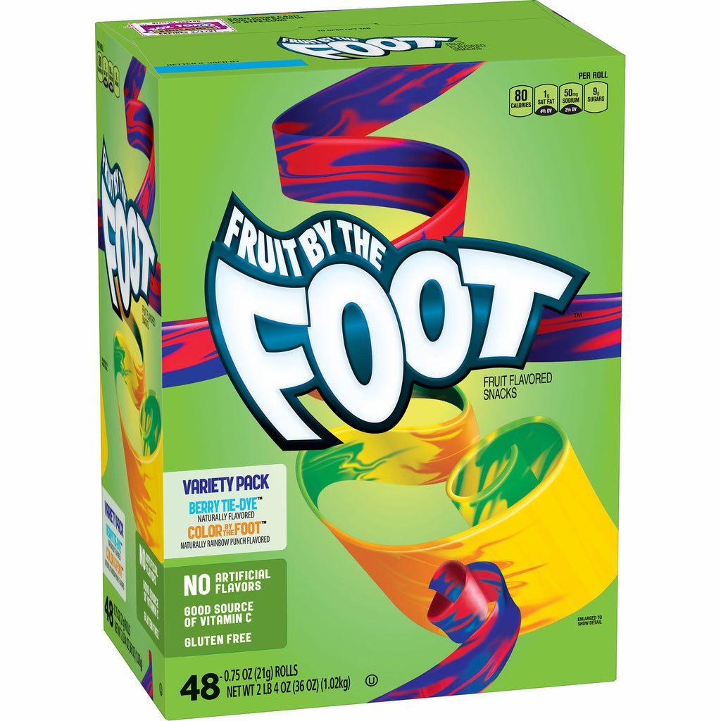 Betty Crocker Fruit By The Foot Variety Pack, 48 ct.