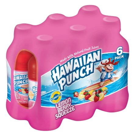 Hawaiian Punch Lemon Berry Squeeze, (10oz., 6ct)