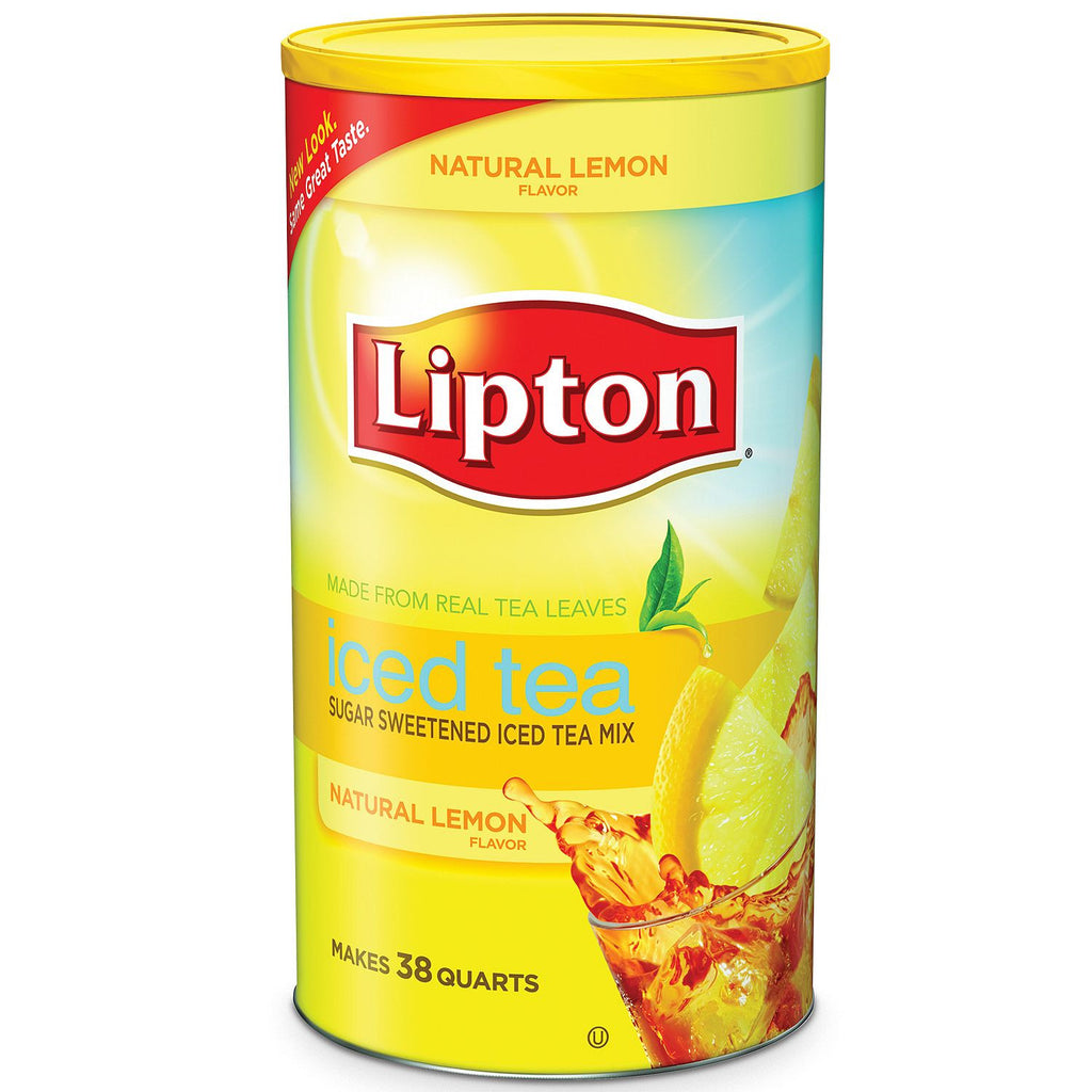 Lipton Lemon Iced Tea with Sugar Mix (6 lb. 4 oz. can)