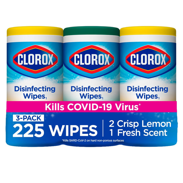 Clorox Disinfecting Wipes Variety Pack (3/75 ct.)