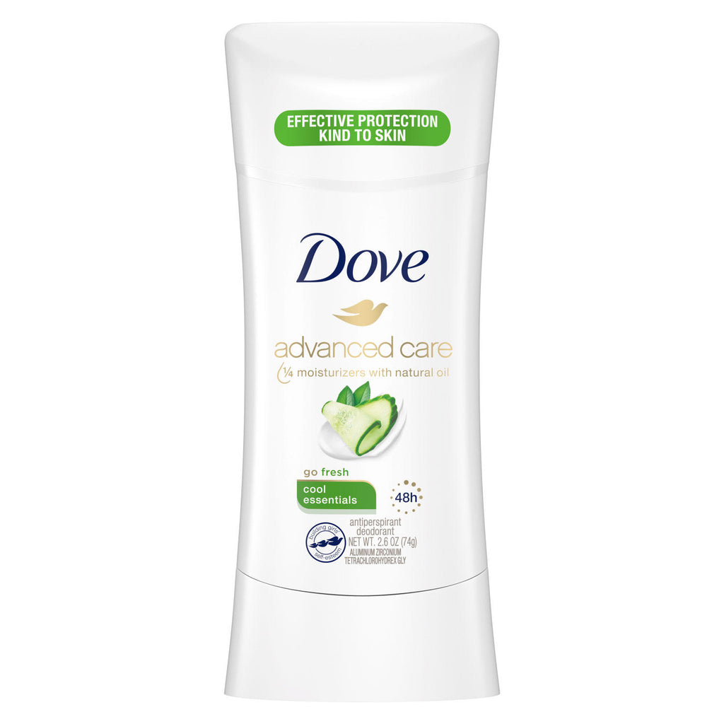 Dove Women’s Advanced Care Deodorant, Cool Essentials (2.6 oz.)