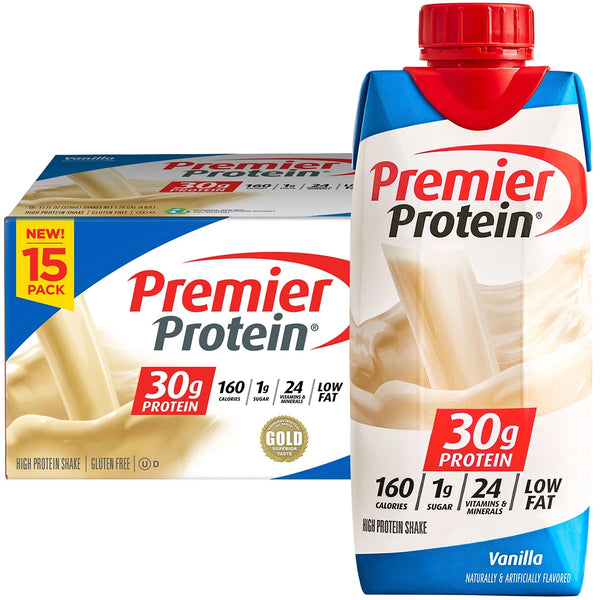 Premier Protein High Protein Shake, Vanilla (11fl. oz., 15pk.)