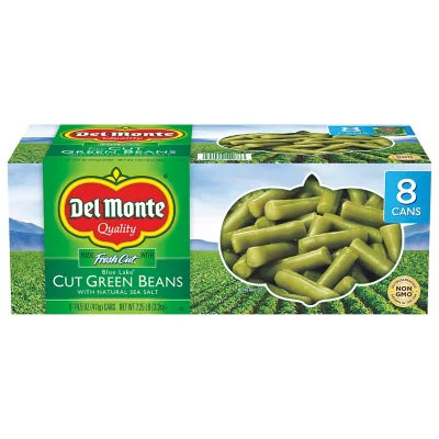 Del Monte Cut Green Beans (8pk., 15oz)