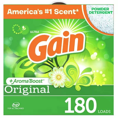 Gain Ultra Powder Laundry Detergent  Original (188oz 183 loads)