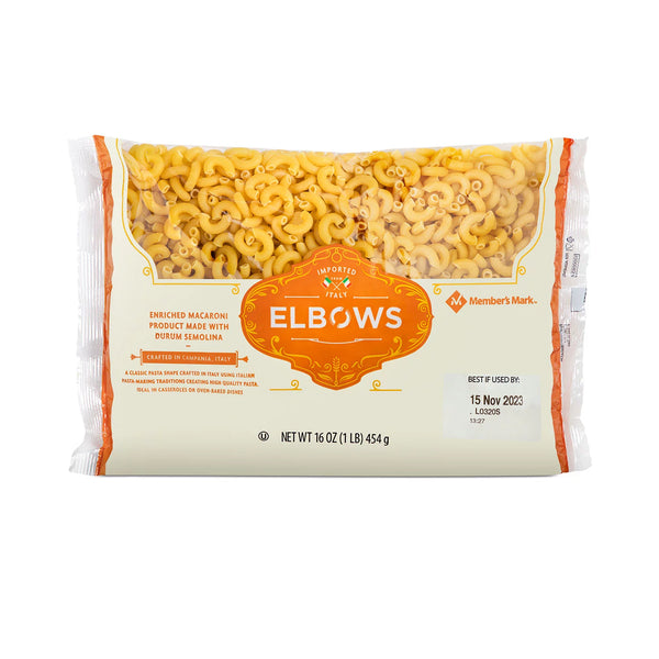 Member's Mark Elbow Macaroni Pantry Pack (1 lb. bag)