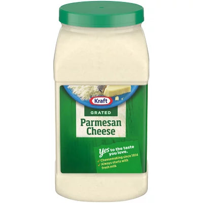 Kraft 100% Grated Parmesan Cheese, (4.5lbs.)