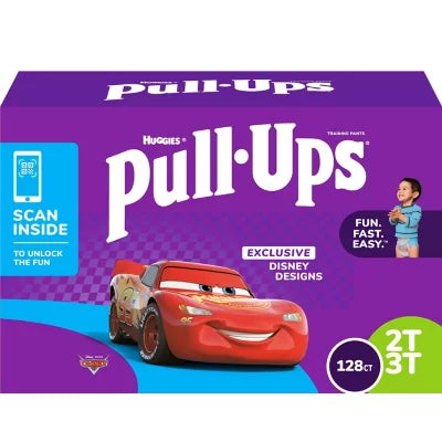 Huggies Pull-ups Boys Training Pants, 2t-3t, (128ct.)