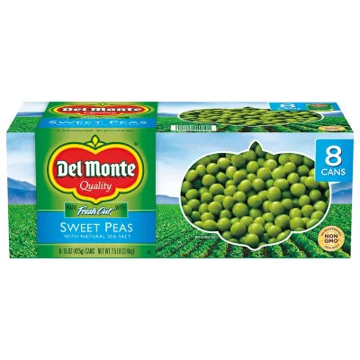 Del Monte Sweet Peas (8pk., 15oz)