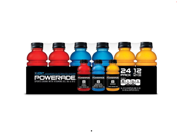 Powerade Sports Drink Variety Pack, (24/12oz.)
