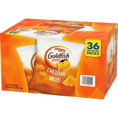Pepperidge Farm Cheddar Goldfish Multipack (36ct.)
