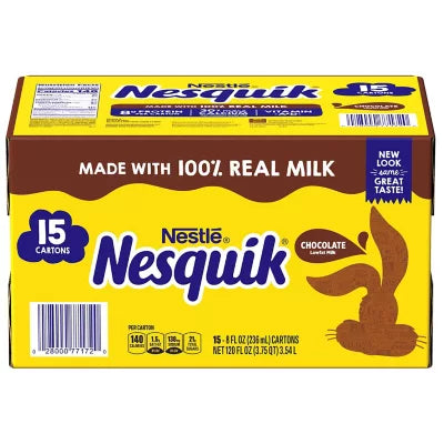 Nesquik Chocolate Low Fat Milk, (15/10oz.)