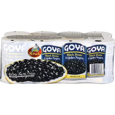 Goya Black Beans (15.5 oz., 8ct.)