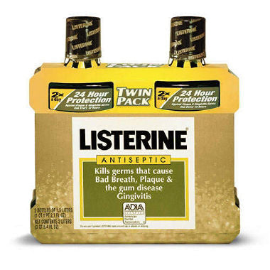 Listerine Original Antiseptic Mouthwash (1.5L, 2 pk.)