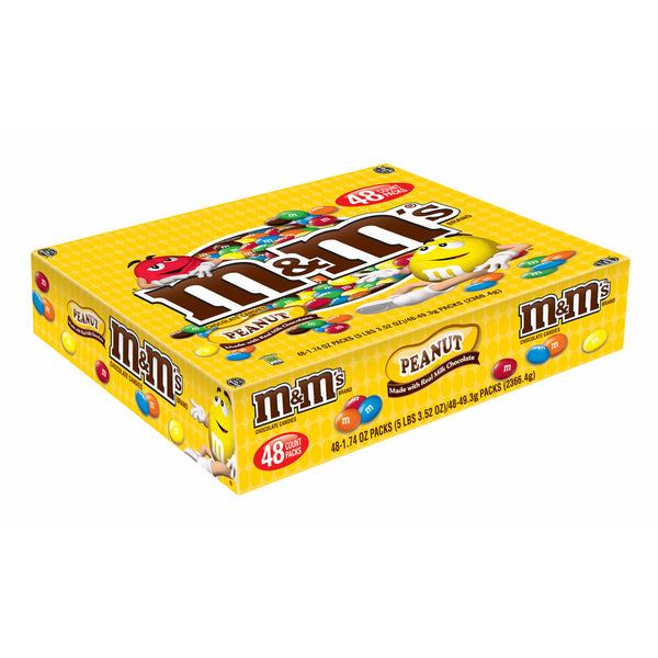 M&M's Peanut Candy (1.74 oz., 48 ct.)