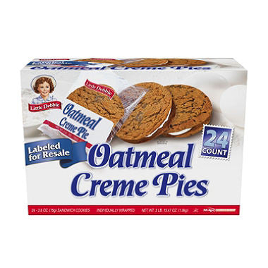 Little Debbie Oatmeal Creme Pie Club Pack (24 ct.)