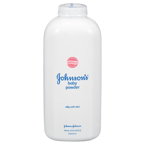Johnson's Naturally Derived Cornstarch Baby Powder with Aloe & Vitamin E, (2 pk./22 oz.)