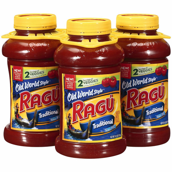 Ragu Traditional Spaghetti Sauce, (3ct./45 oz.)