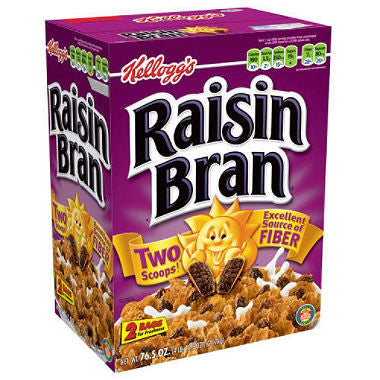 Kellogg's Raisin Bran Cereal, (56oz.)