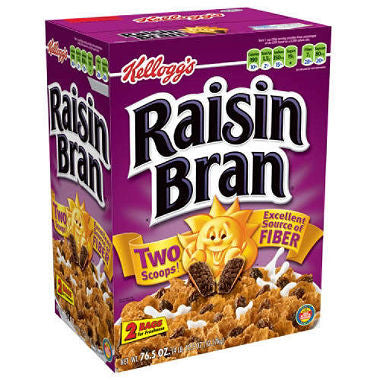 Kellogg's Raisin Bran Cereal 76.5oz