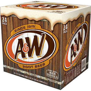 A&W Root Beer, (24pk.)