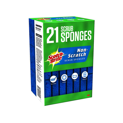 Scotch-Brite Non-Scratch Scrub Sponge (21ct.)