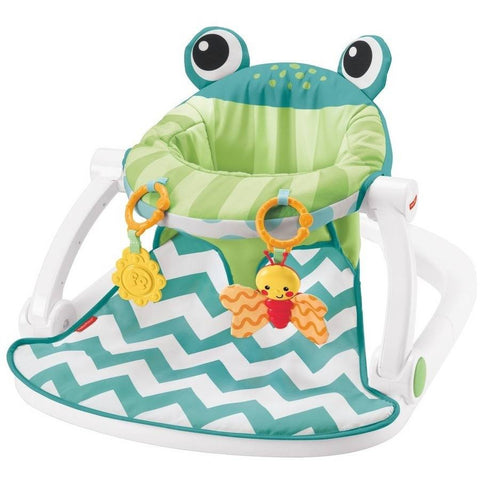 Fisher Price Sit-Me-Up Floor Seat, Citrus Frog