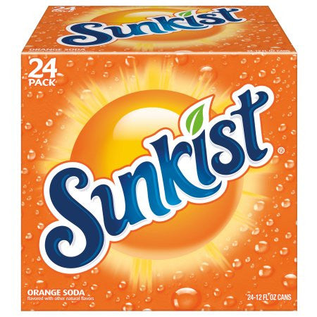 Sunkist Orange Soda,  (24/12oz.)