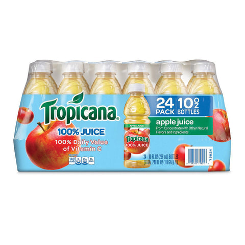Tropicana 100% Variety (10 oz. bottles, 24 pk.)