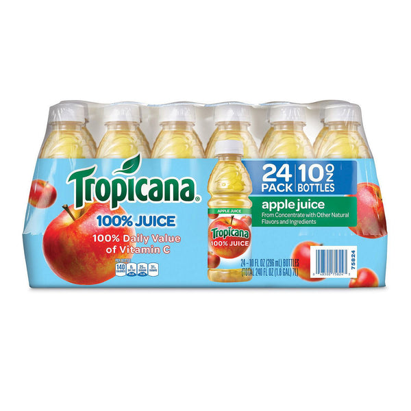 Tropicana 100% Variety (10 oz. bottles, 24 pk.)