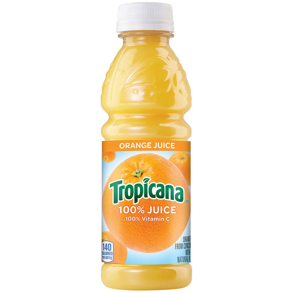 Tropicana 100% Orange Juice (10 oz. bottles, 24 pk.)